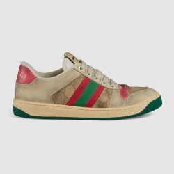 GUCCI  Women's Screener leather sneaker #style ‎570443-1