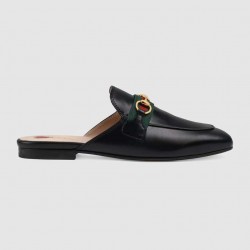 GUCCI Women's Princetown leather slipper #style 629084-1