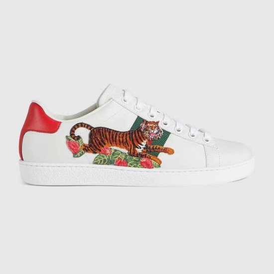 GUCCI Tiger Women's Ace sneaker # style   ‎‎687620