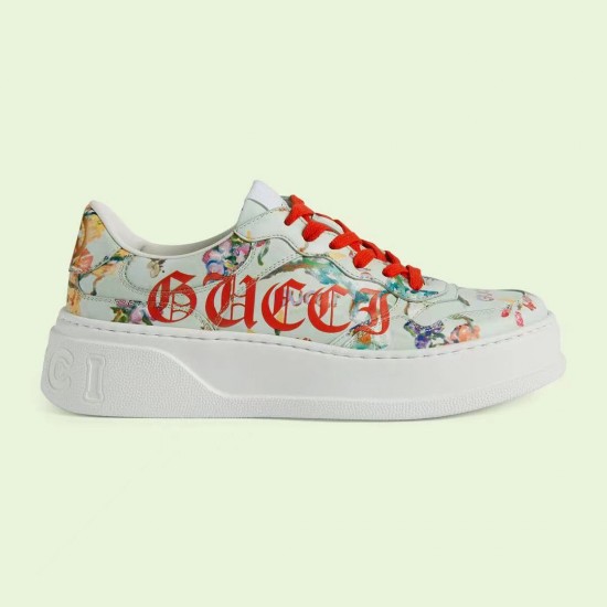 GUCCI Women's flower "Soave" sneaker# style   ‎710977