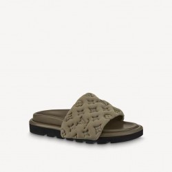 LOUIS VUITTON POOL PILLOW COMFORT MULE#  style 1AA1E6