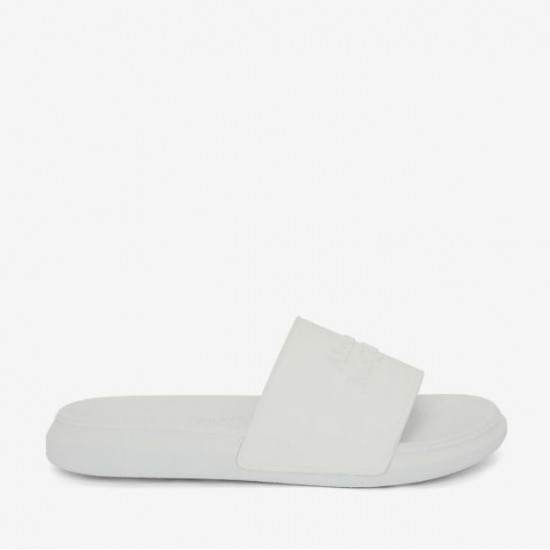 Alexander Mcqueen   Women's Pool Slide in White Mix#  style 666983W4QS09000