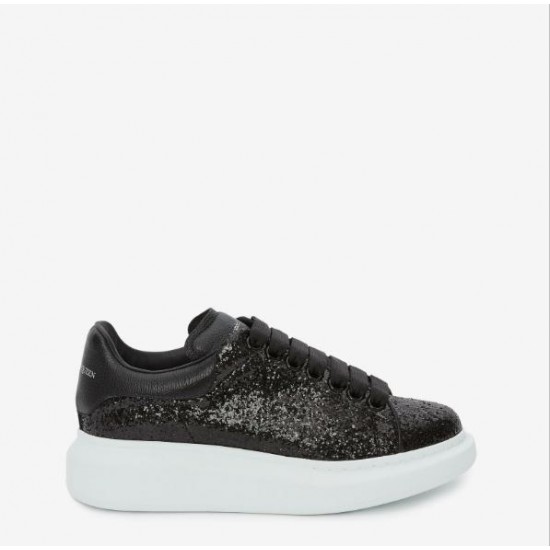 Alexander Mcqueen Women's Oversized Sneaker in Black #  style 553771W4EY41000