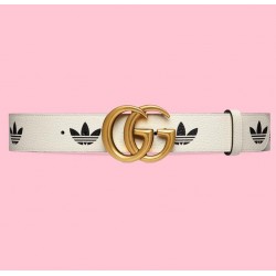 Love Parade Monogram Logo Belt With Contrasting Hardware Monogram