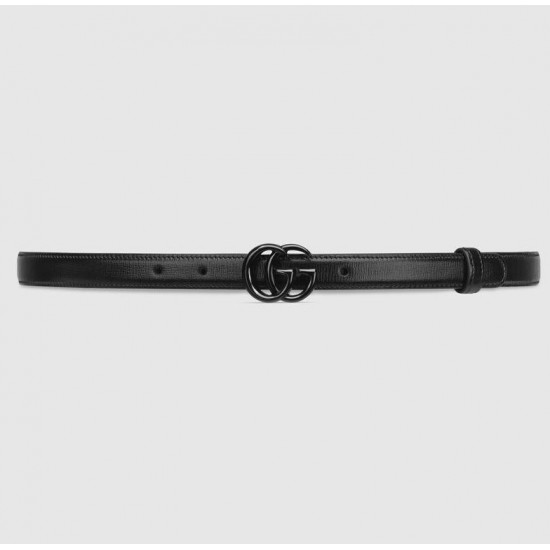 GUCCI GG Marmont thin belt  # style  409417-1