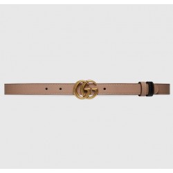 GUCCI GG Marmont reversible thin belt  # style 659418-1