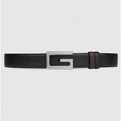 GUCCI Reversible belt with Square G buckle # style 626974-1