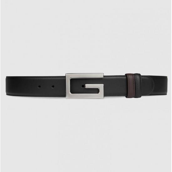 GUCCI Reversible belt with Square G buckle # style 626974-1