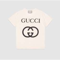 GUCCI Oversize T-shirt with Interlocking G #style 493117