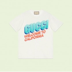 GUCCI Cotton jersey T-shirt #style 615044-1