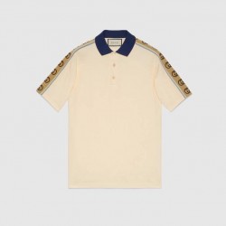 GUCCI Polo with Interlocking G stripe #style 598949-1