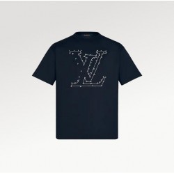 LOUIS VUITTON LV STITCH Printed embroidered T-shirt #style 1A96L2