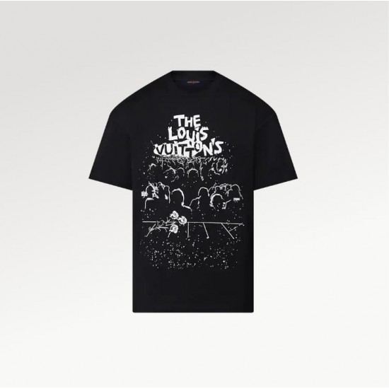 LOUIS VUITTON LV CONCERT PRINT TSHIRT #style 1AARPA