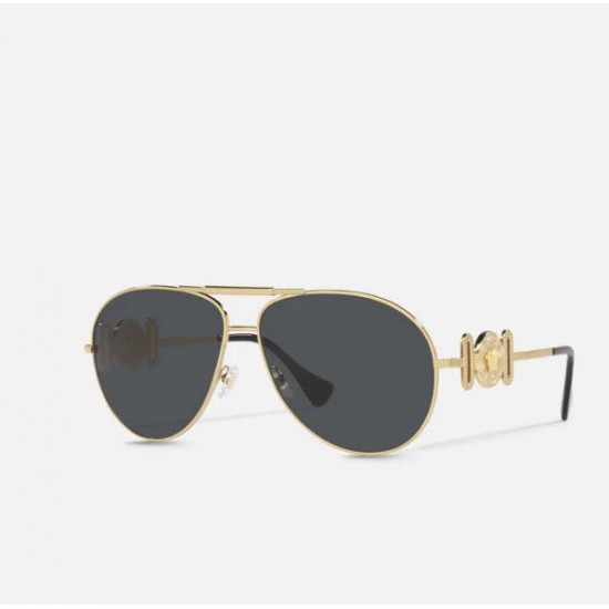 Versace  MEDUSA BIGGIE PILOT SUNGLASSES # Style  2249-1