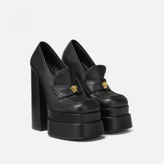 Versace AEVITAS PLATFORM LOAFERS #  style  1001790-DVT2P_1B00V