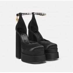 Versace MEDUSA AEVITAS PLATFORM PUMPS #  style  1002005-DRA67_1B00V