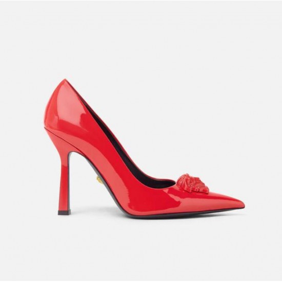 VersaceLA MEDUSA PATENT LEATHER PUMPS #  DST625O-D2VE_1R140