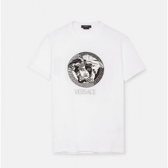 VERSACE MEDUSA LOGO T-SHIRT #style 1006984-1A04967_1W010