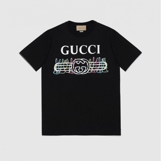 GUCCI Cotton jersey T-shirt #style 548334-6