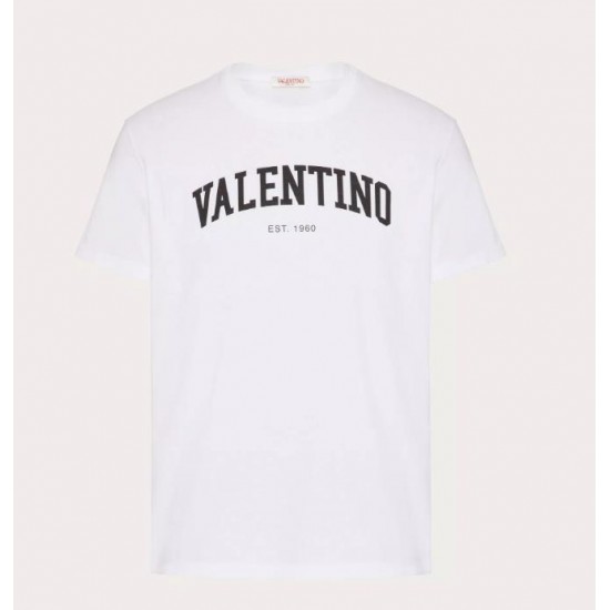 VALENTINO VALENTINO PRINT COTTON T-SHIRT #style VMG13D964_A01