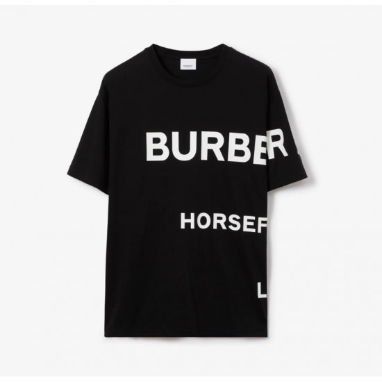 BURBERRY Horseferry Print Cotton T-shirt #style 80406941