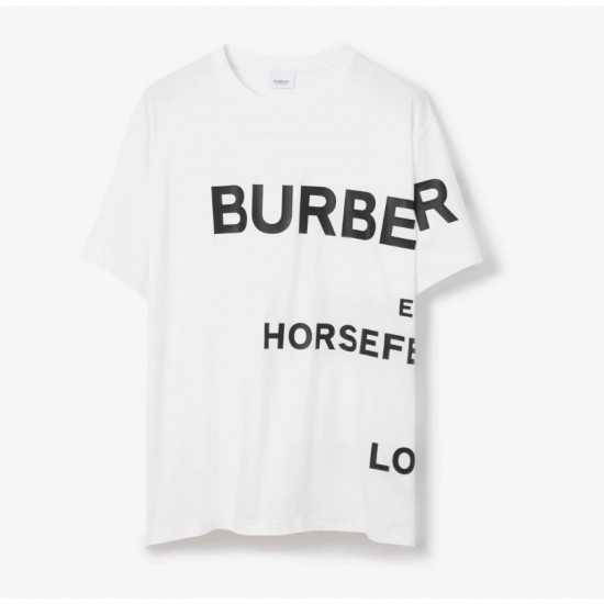 BURBERRY Horseferry Print Cotton T-shirt #style 80406911