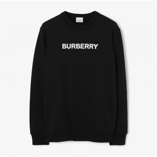 BURBERRY Logo Print Cotton Sweatshirt #style  80553121