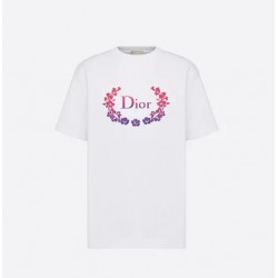 DIOR Relaxed-Fit T-Shirt  #style  313J696A0554_C089