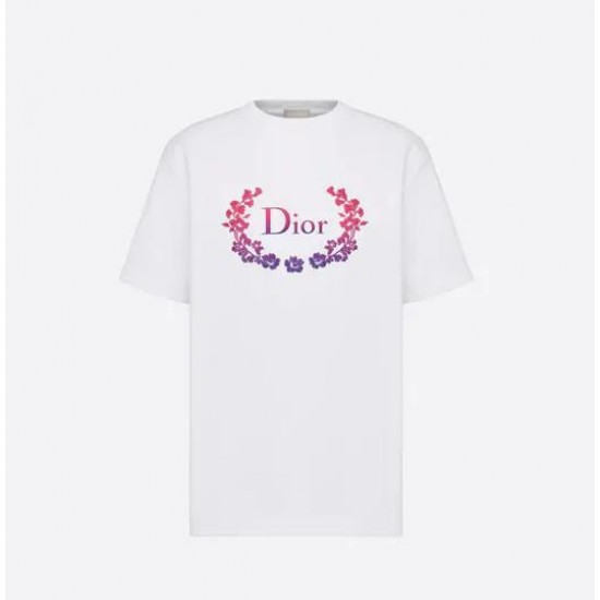 DIOR Relaxed-Fit T-Shirt  #style  313J696A0554_C089