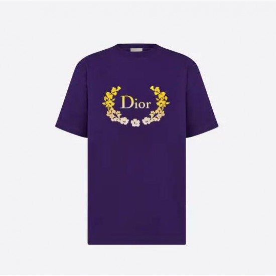 DIOR Relaxed-Fit T-Shirt  #style  313J696A0554_C479