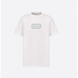 DIOR Relaxed-Fit T-Shirt  #style  243J685B0554_C088