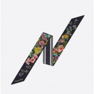 Dior D-Floral Mitzah Scarf   # Style 24FCO106I606_C582